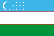 Flag of Uzbekistan